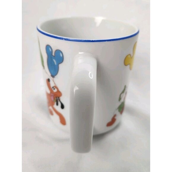 Vintage Walt Disney World Mug Mickey Mouse Minnie Disney Coffee Cup 1980s Japan - Picture 4 of 6